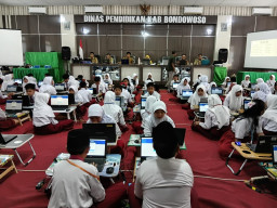 Disdik Bondowoso Gelar Seleksi OSN 2026, Ratusan Siswa SD/MI Berebut Tiket ke Provinsi