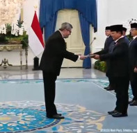 Presiden Prabowo Subianto Terima Letter of Credentials Dari Sembilan Duta Besar Negara Sahabat