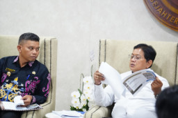 Terima Wabup Katingan, Wamen Viva Yoga: Kita Dukung Berbagai Pembangunan Untuk Kesejahteraan Rakyat
