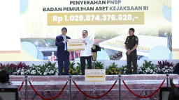 Kejagung Setorkan Rp1,02 Triliun Hasil Pemulihan Aset ke Negara, Termasuk Dana Kasus Eddy Tansil