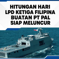 PT PAL Tuntas-Kirim Kapal  Landing Platform Dock (LPD)  Ketiga Pesanan AL Filiphina