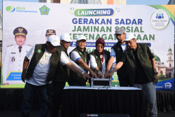 Pemkab Sidoarjo dan BPJS Ketenagakerjaan Luncurkan GARDU Sosial, Dorong Perlindungan Pekerja hingga Tingkat RT/RW