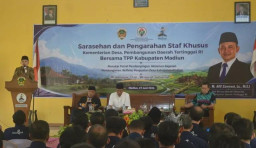 Stafsus Mendes PDT Apresiasi TPP Madiun, Dorong Seluruh Desa Naik Status Jadi Desa Mandiri
