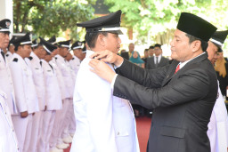 80 Kepala Desa Terpilih di Sidoarjo Resmi Dilantik, Bupati Subandi: Tinggalkan Perbedaan, Saatnya Bangun Desa