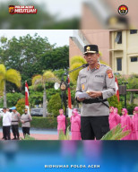 Kapolda Aceh Terima Serah Jabatan Kepala Biro Perencanaan (Karorena) Polda Aceh
