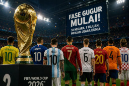 Fase Meritokrasi Piala Dunia Dimulai, Delapan Big Match Layak Ditunggu