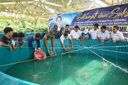 HIPMI Sidoarjo Luncurkan Program Bioflok Terintegrasi, Siapkan Wirausaha Baru dan Perkuat Ketahanan Pangan
