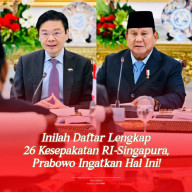 Presiden RI Prabowo Subianto Dan PM Singapura Lawrence Wong Sepakati 26 Bidang Nota Kerjasama 