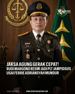 Jaksa Agung Tunjuk Plt Jampidsus, Rudi Margono Pasca Febrie Adriansyah Mundur