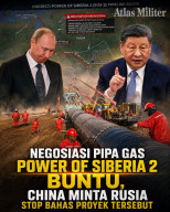 Pemerintah RRC Minta Moskow Untuk Berhenti Mengangkat Isu Pengerjaan Proyek Pipa Gas Raksasa Power of Siberia 2