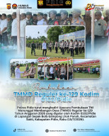‎Polres Pidie Hadiri Pembukaan TMMD Reguler ke-129 Kodim 0102/Pidie, Perkuat Sinergi Membangun Desa