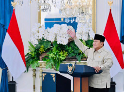 Presiden Prabowo Resmikan Grounbreaking Proyek Strategis Nasional LNG Abadi Masela Di Kab. Kepulauan Tanimbar