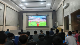 Polres Bondowoso Gelar Nobar Final Piala Dunia 2026, Pererat Kedekatan dengan Masyarakat