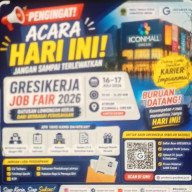 Ribuan Pencari Kerja Padati Hari Pertama Job Fair Gresik 2026, Disnaker Siapkan Lebih dari 2.000 Lowongan