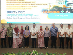 Universitas Jember Bersiap Jadi Kampus Kelas Dunia, FK UJ Jalani Survey Visit akreditasi internasional 