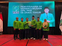 Terima SK DPP PKB, M. Faridz Afif: Semangat Kita Satu Napas, Menambah Kursi