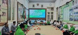 Sowan ke PCNU Surabaya, Masduki Toha Sentil PKB Sejak 2017 Tak Pernah Silaturahmi 