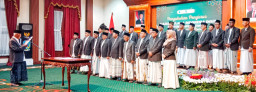 Kepengurusan Baru MUI Jatim Dikukuhkan, Siap Jawab Tantangan Era Digital dan Kesehatan Mental