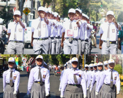 SMAN 1 Tenggarang Borong Dua Podium Gerak Jalan HUT RI ke-81 Bondowoso