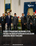 PM Thailand Anutin Sebut Presiden Prabowo Subianto  "Ikon Militer" Yang Dihormati Kalangan Militer Negaranya