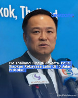 Kepolisian RI Lakukan Rekayasa Lalu Lintas di 10 Ruas Protokol DKI Jakarta, Antisipasi Kunjungan PM Thailand