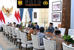 Presiden Prabowo Subianto Terima Pimpinan MPR RI