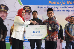 Pemkab Sidoarjo Lindungi 42.210 Pekerja Rentan lewat BPJS Ketenagakerjaan
