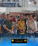 Kapolda Aceh Hadiri  Opening Ceremony Peringatan Hari Damai Aceh (HDA) ke-21