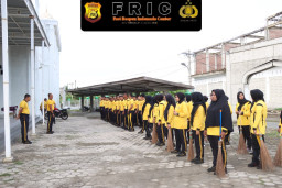 ‎Polres Pidie Semarakkan HUT RI ke 81 lewat Bakti Religi dan Gotong Royong Bersama Masyarakat