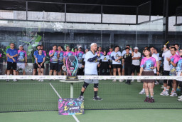 17 Perusahaan Fiber Optik Ramaikan PADEL FIFER CUP 2026, PT BIT Rebut Piala Bergilir