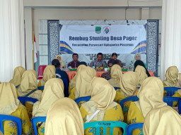 Rembug Stunting Desa Pager Kecamatan Purwosari Kabupaten Pasuruan