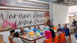 DPD ORI Riau Menjajaki Bina UMKM Kuliner Rendang, Potensi Pasar Hingga Manca Negara