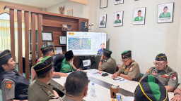 Muktamar NU ke-35 di Ponpes Bahrul Ulum Jombang Ansor Jawa Timur Siagakan 20.000 Banser