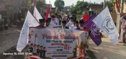 Pawai Budaya SD Plus Al Ishlah Semarakkan HUT Ke-81 RI, Siswa Tampilkan Keragaman Nusantara hingga Semangat Pejuang