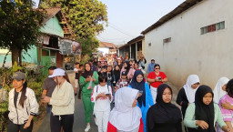 Ribuan Kupon Terjual, Jalan Sehat RT 8 Pejaten Bondowoso Tarik Peserta dari Berbagai Wilayah