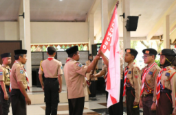 Wabup As’ad Lepas Kontingen Jamnas XII, Titip Nama Baik Bondowoso di Tingkat Nasional