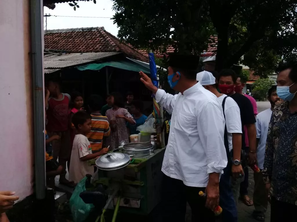 Tinjau Lokasi Rawan Banjir, BHS Akan Dorong Normalisasi Kali.