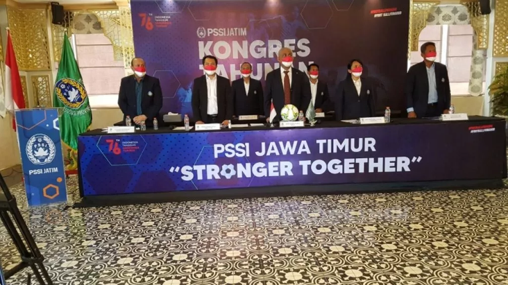 Kongres Tahunan PSSI Jatim Mantapkan Persiapan Liga 3 2021