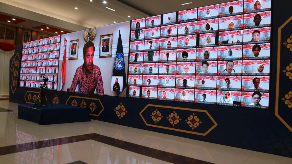 Mas Menteri Nadiem Sambut Mahasiswa Baru UB