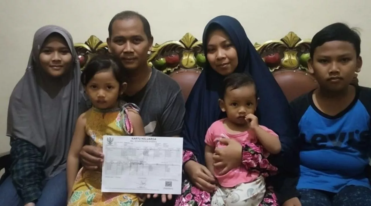 4 Anak dalam Satu Keluarga di Banyuwangi Sandang Predikat Nama Terpendek