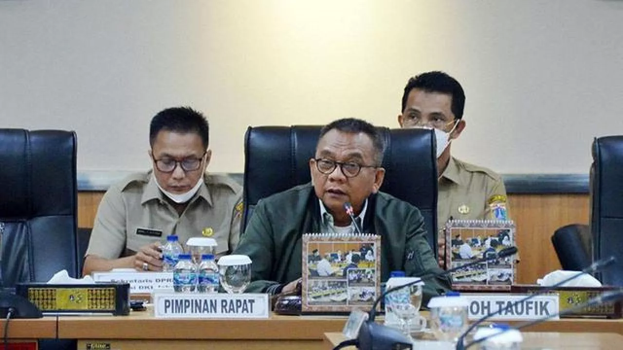 Wakil Ketua DPRD Pimpin Rapat Pencopotan Dirinya
