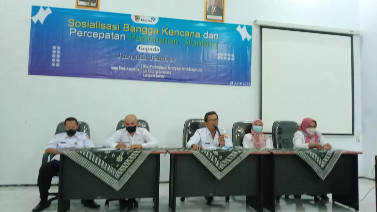 DP3AKB Jember Gandeng Media, Sosialisasikan Bangga Kencana