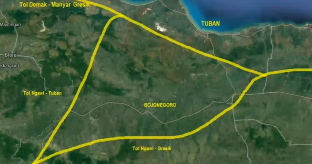 Tol Ngawi-Bojonegoro-Tuban-Lamongan- Manyar-Bunder mulai konstruksi sebelum 2024