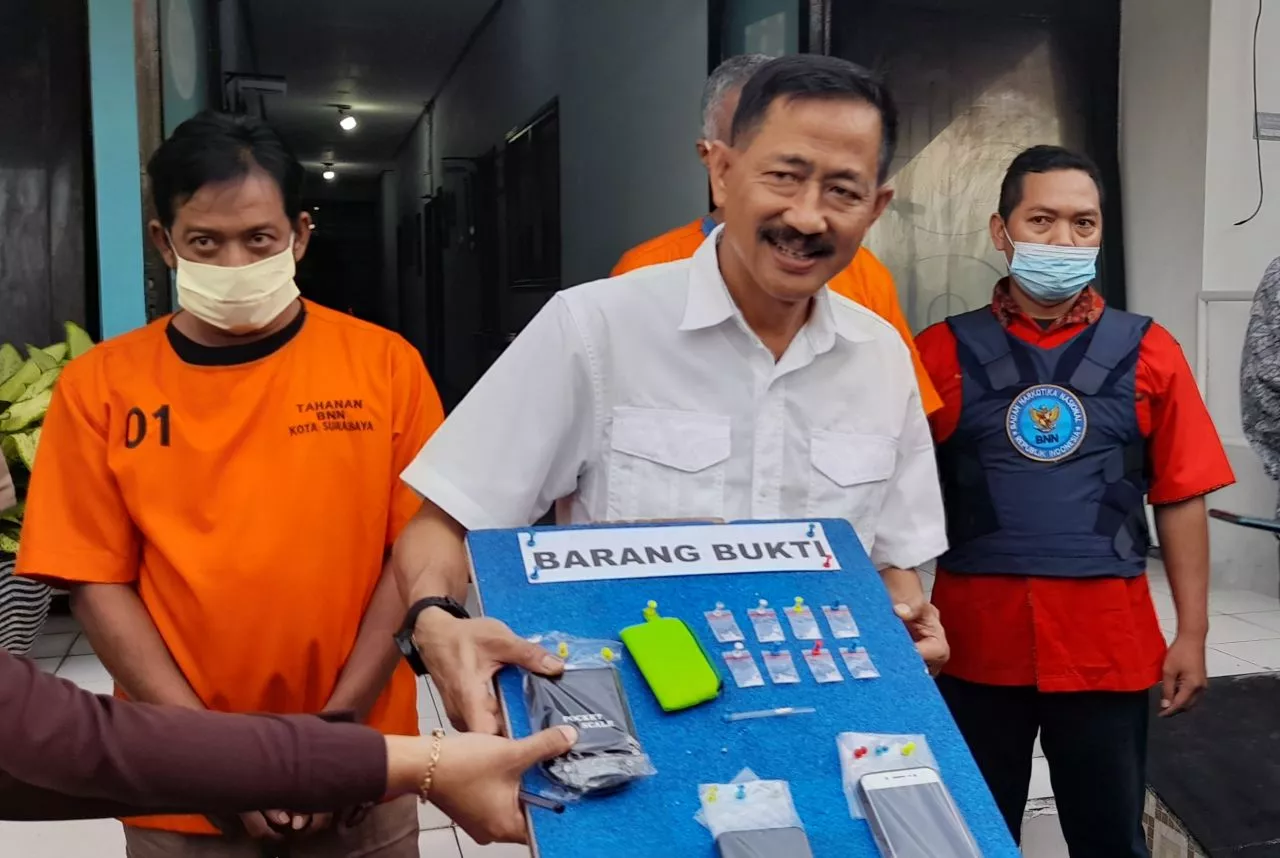 BNNK Surabaya, Bekuk 2 Bandit Narkoba