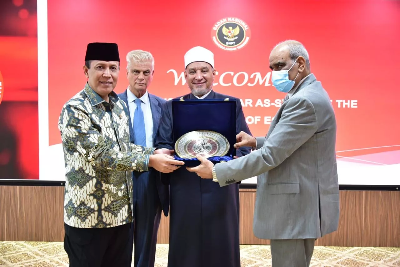 BNPT dan Al-Azhar Mesir Perkuat Kerjasama Untuk Kenalkan Islam Yang Moderat