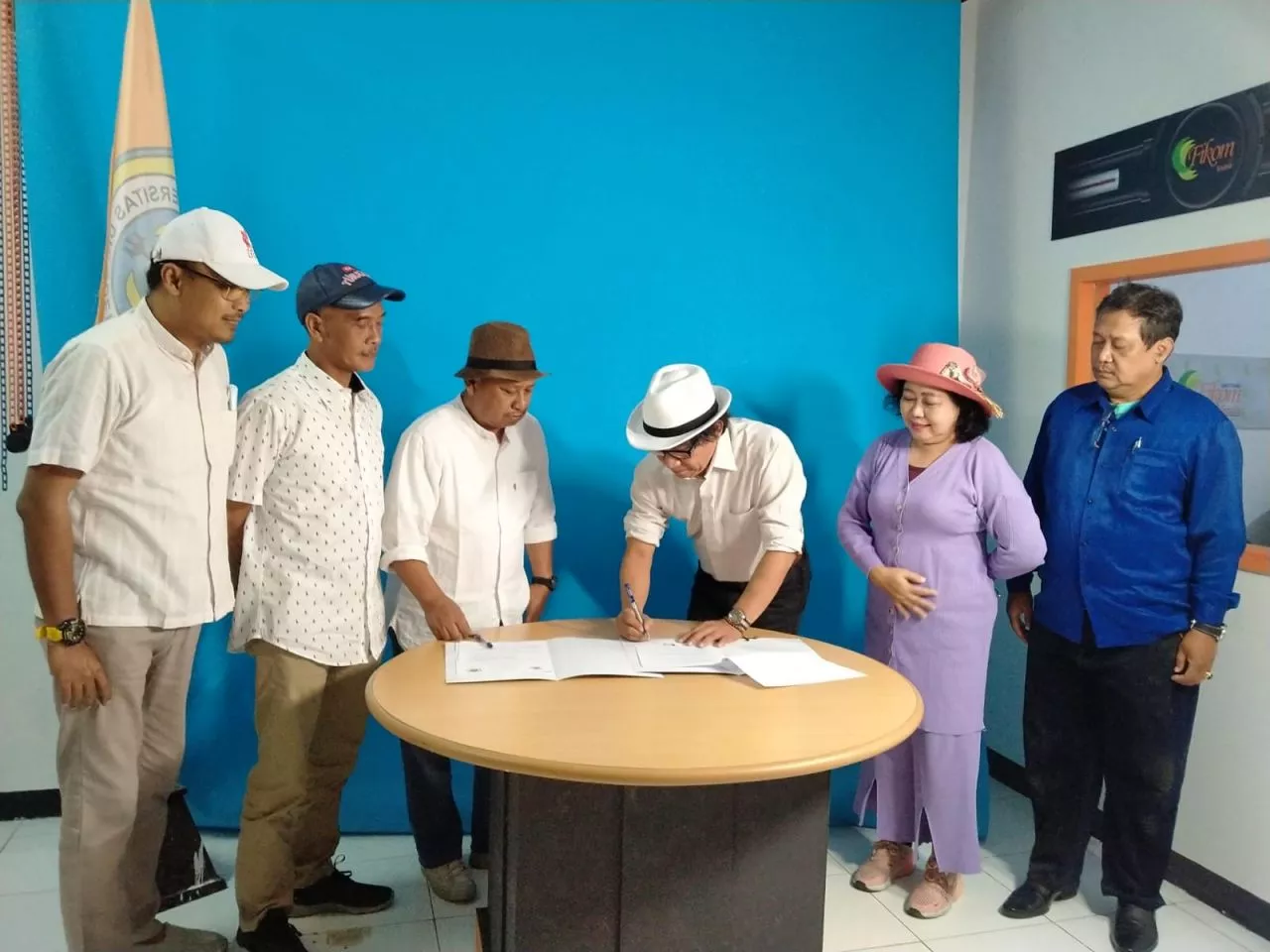 Sukseskan Kampus Merdeka, PWI Jatim dan Fikom Unitomo Jalin Kerjasama