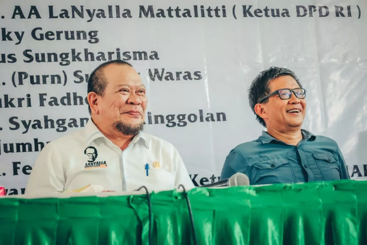 Rocky Gerung: LaNyalla Punya Etika dan Intelektual,Sesuai Kriteria yang Dibutuhkan Pemimpin Nasional