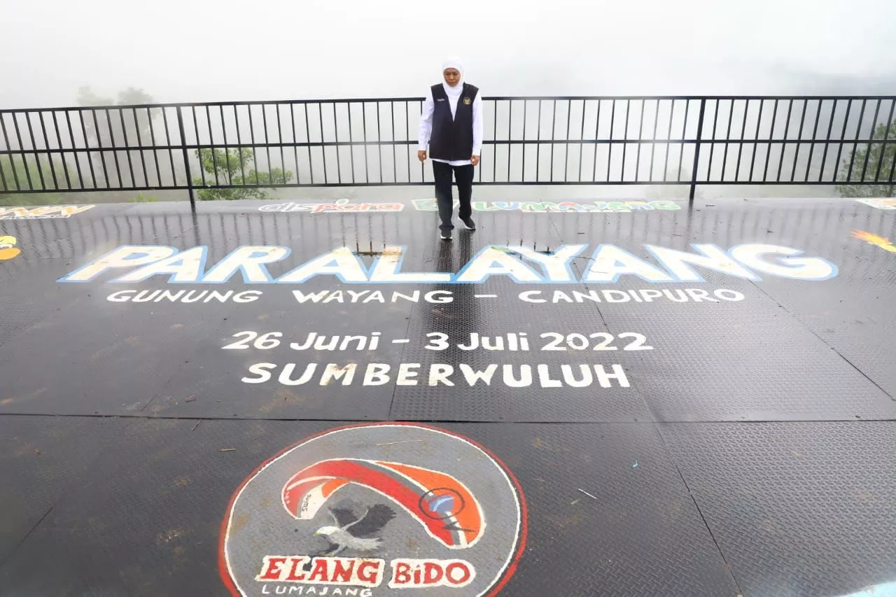 Takjub Keindahan Venue Paralayang Gunung Wayang Sumberwuluh Kab. Lumajang Lumajang