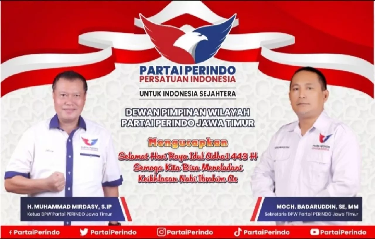 Besok, Perindo Jatim Laksanakan Penyembelihan Hewan Kurban