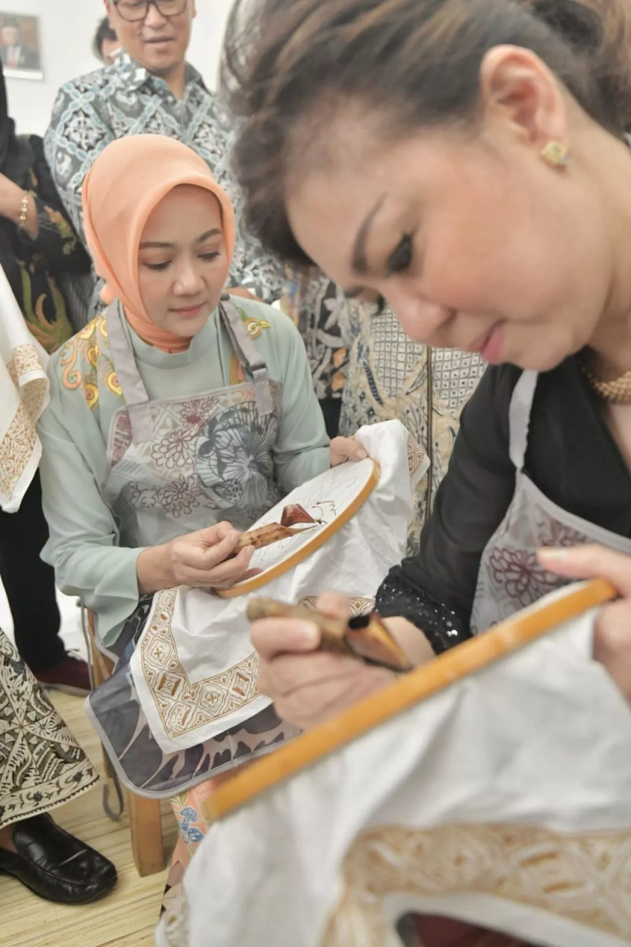 Atalia Resmikan Rumah Belajar Batik Tasikmalaya